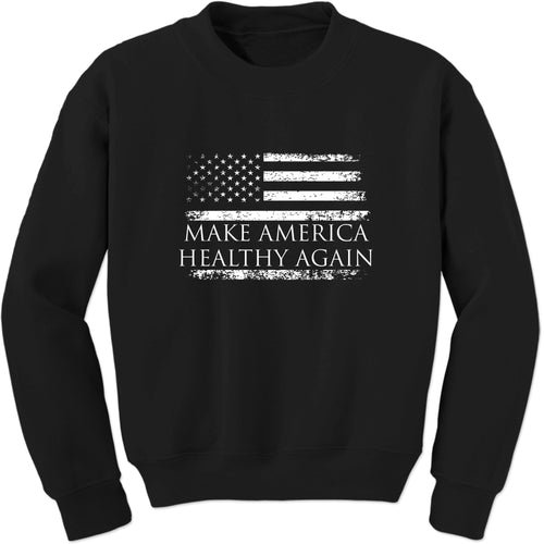 Unisex Make American Healthy Again #MAHA Patriotic Crewneck Sweatshirt