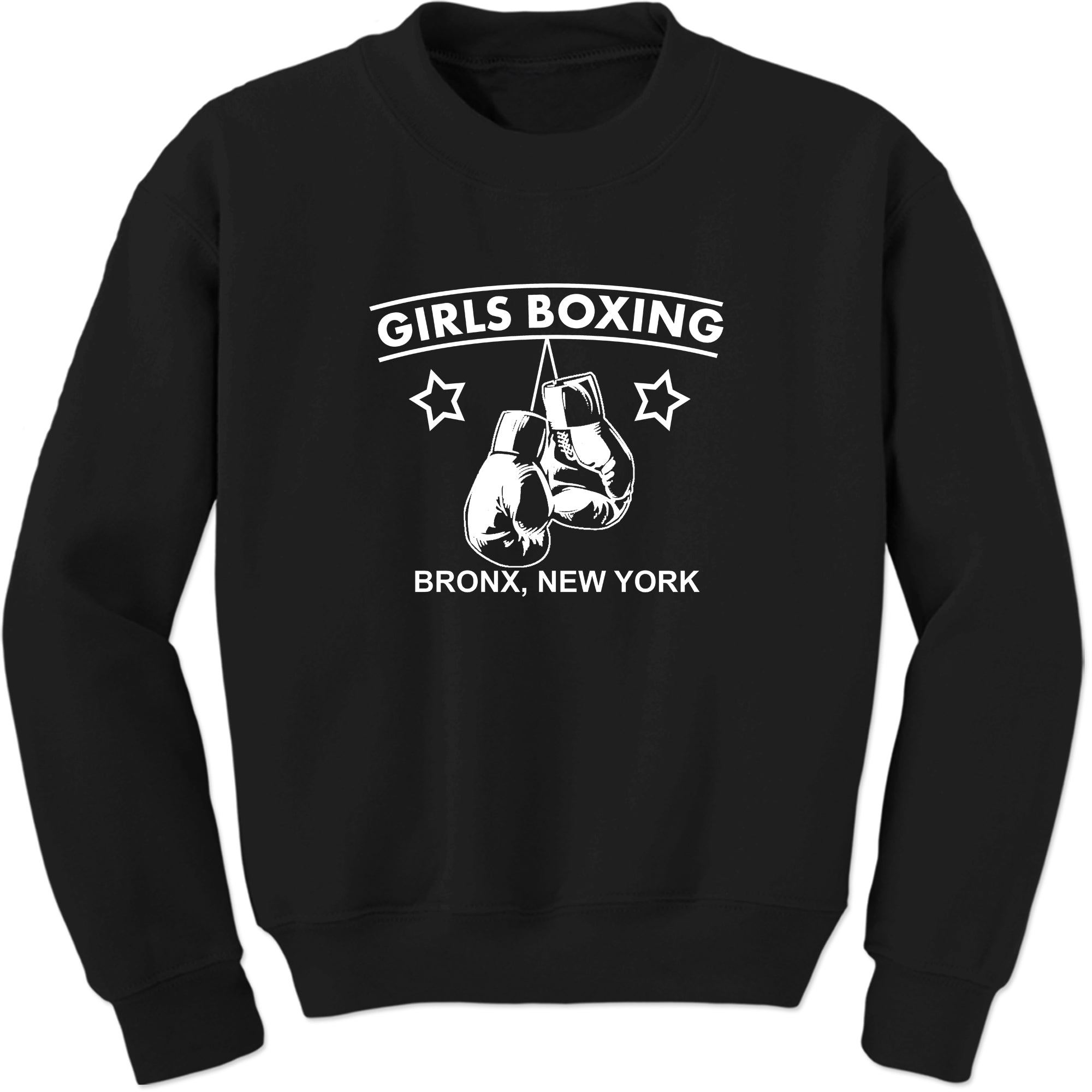 Unisex Rachel Girls Bronx Boxing Crewneck Sweatshirt