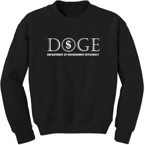 Unisex DOGE Department Of Government Efficiency Crewneck Sweatshirt