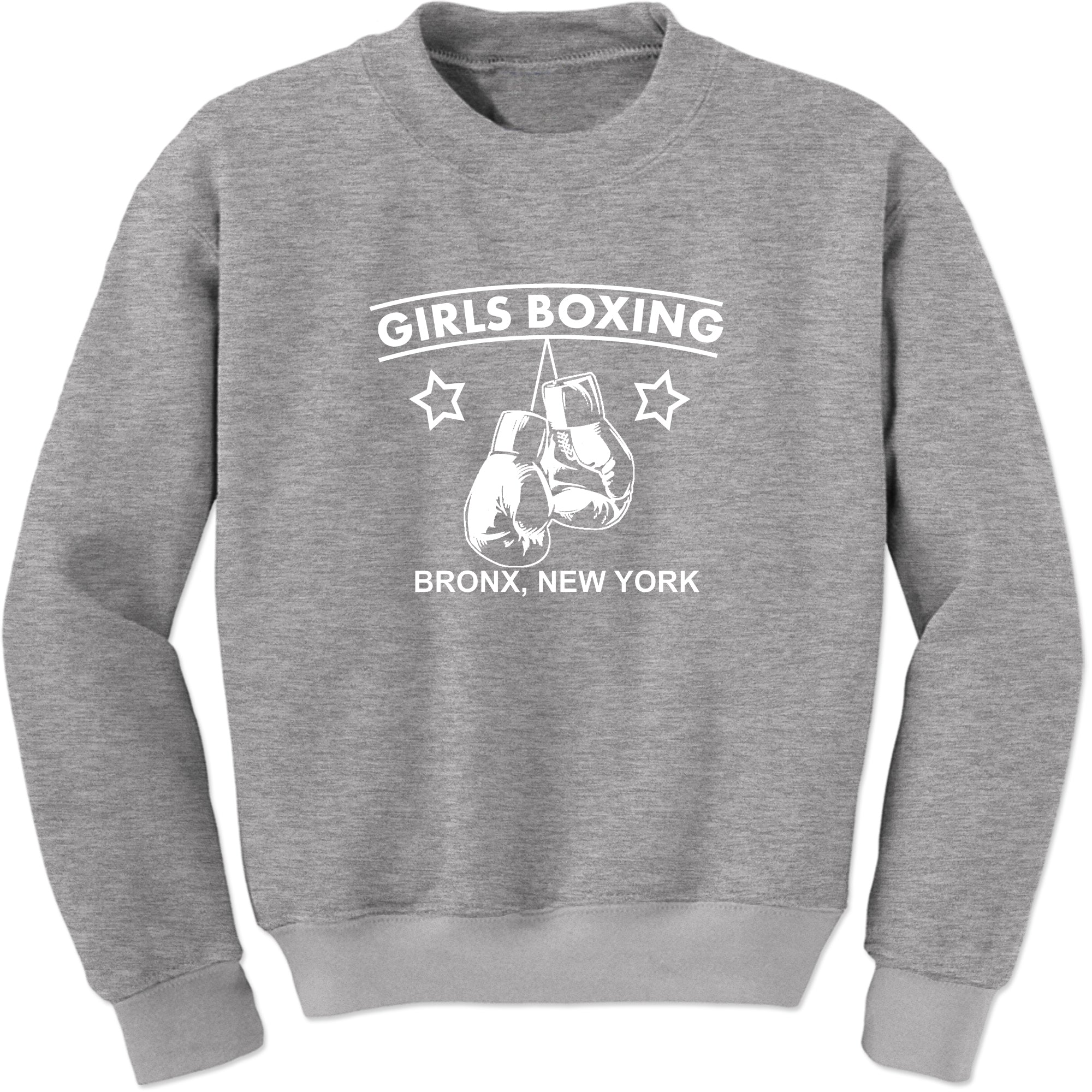 Unisex Rachel Girls Bronx Boxing Crewneck Sweatshirt