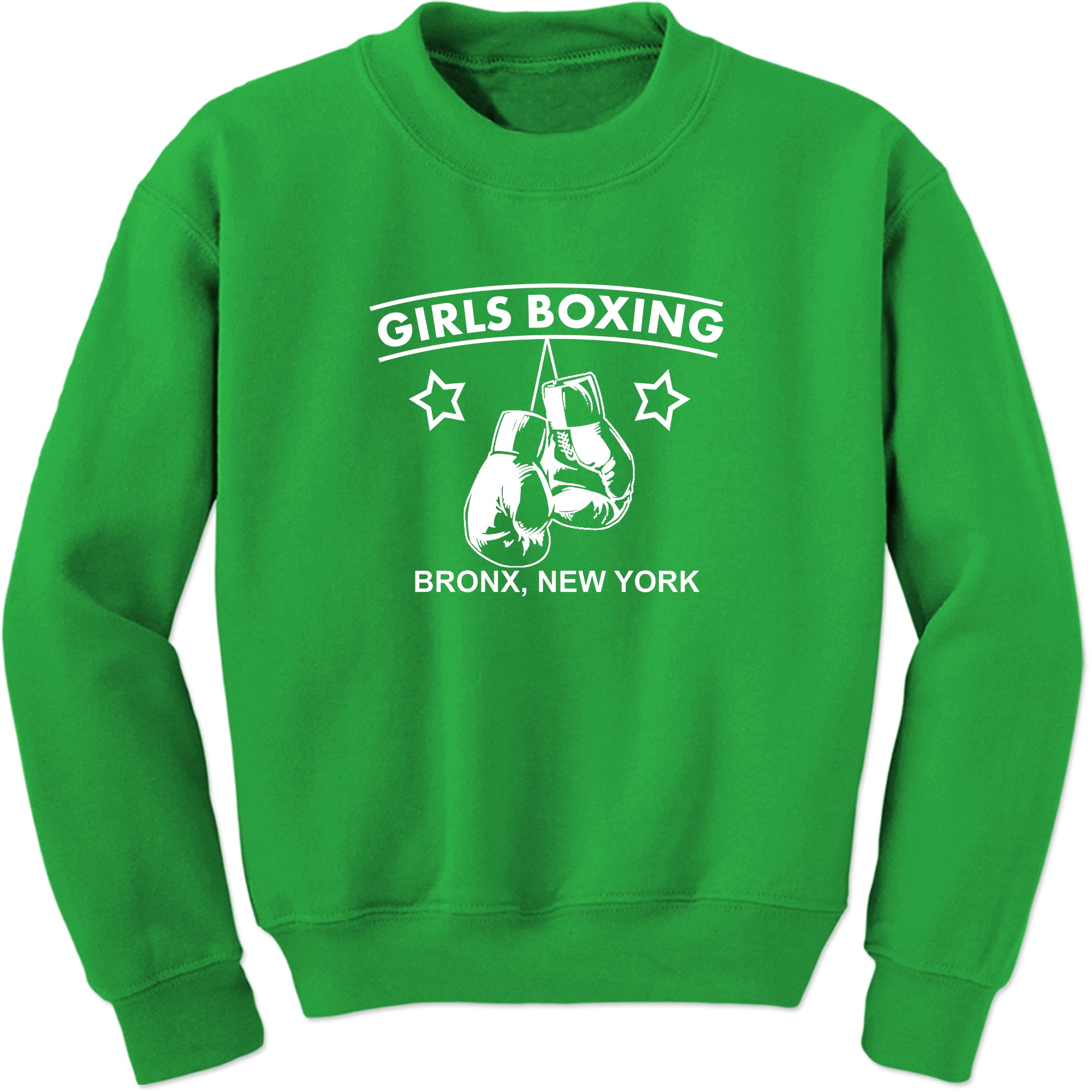 Unisex Rachel Girls Bronx Boxing Crewneck Sweatshirt