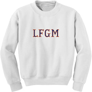 Unisex LFGM NY Baseball Crewneck Sweatshirt