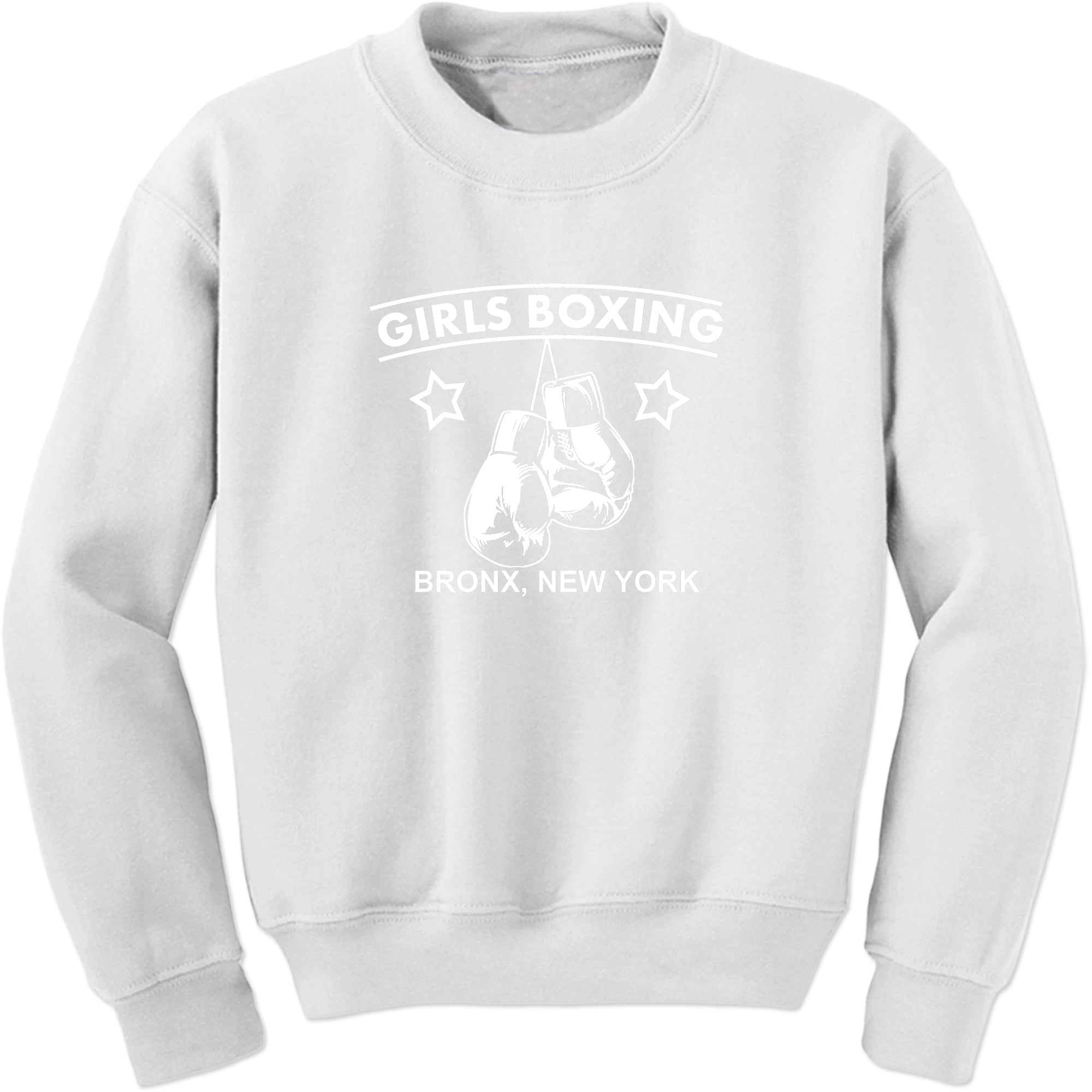 Unisex Rachel Girls Bronx Boxing Crewneck Sweatshirt