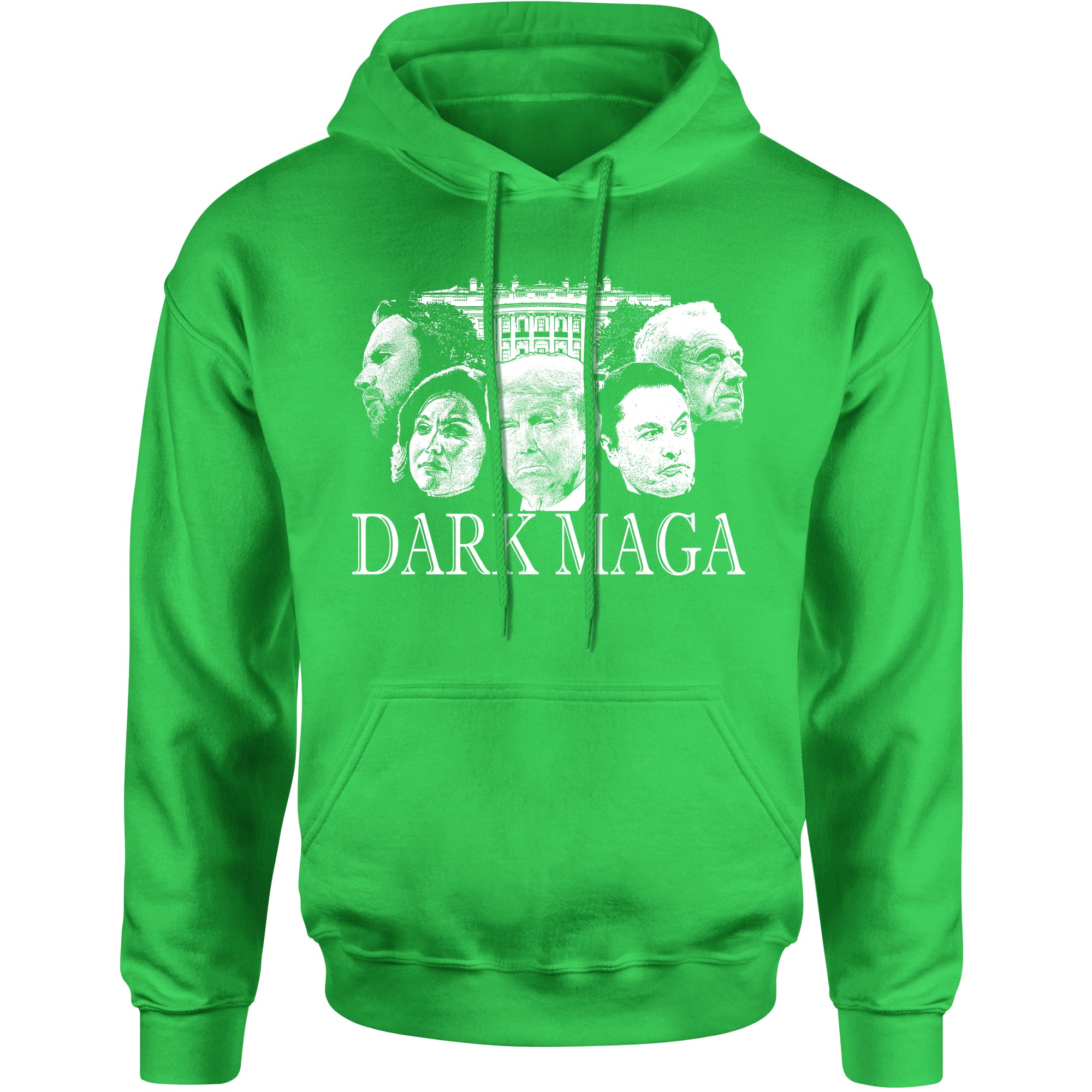 Unisex Dark MAGA Trump Elon Vance Tulsi RFK Hoodie