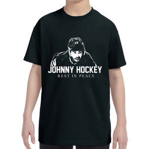 Kid's Johnny Hockey RIP Rest In Peace T-Shirt