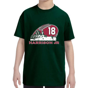 Kid's Harrison Jr 18 Arizona Football Sunset T-Shirt