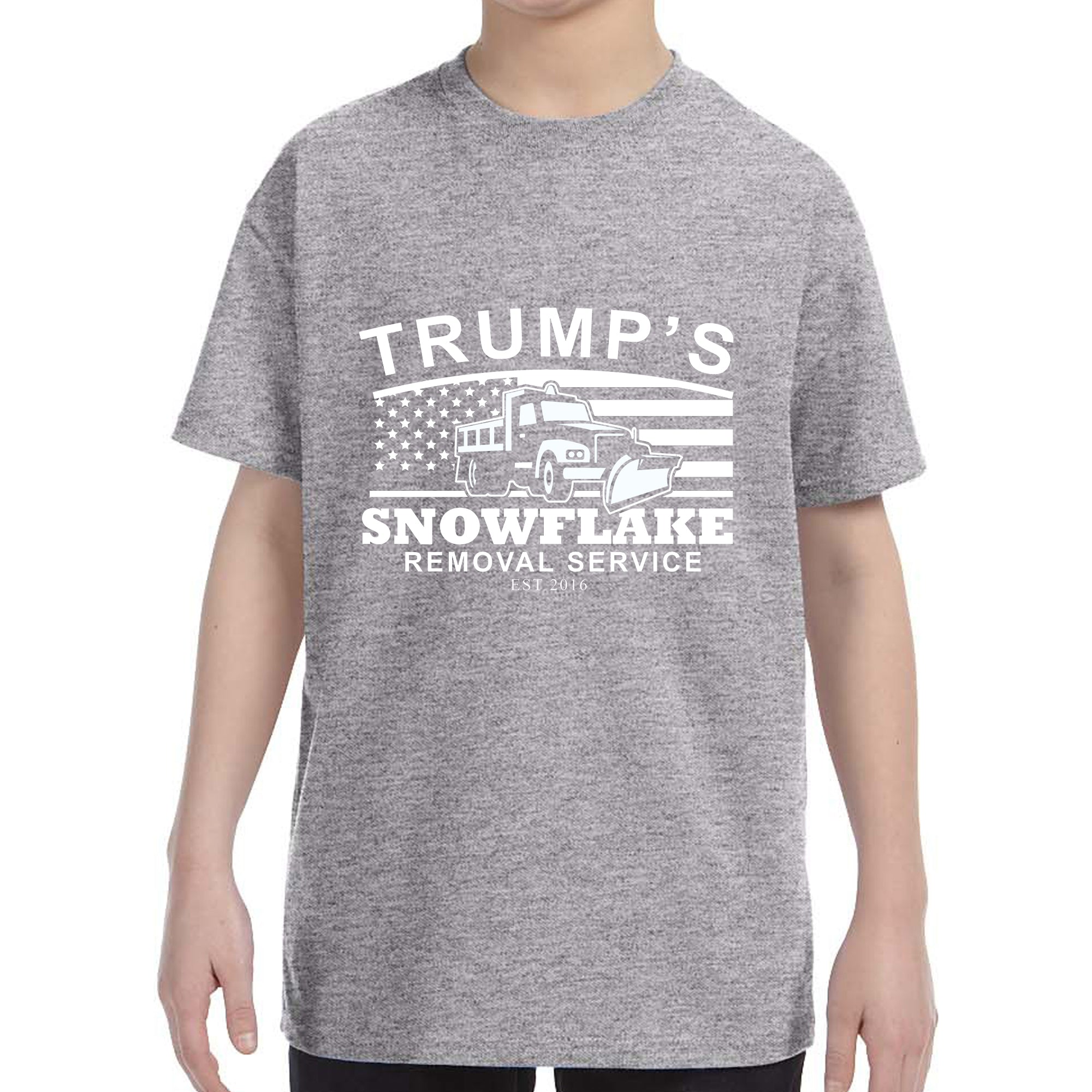 Kid's Trump's Snowflake Removal Service T-Shirt