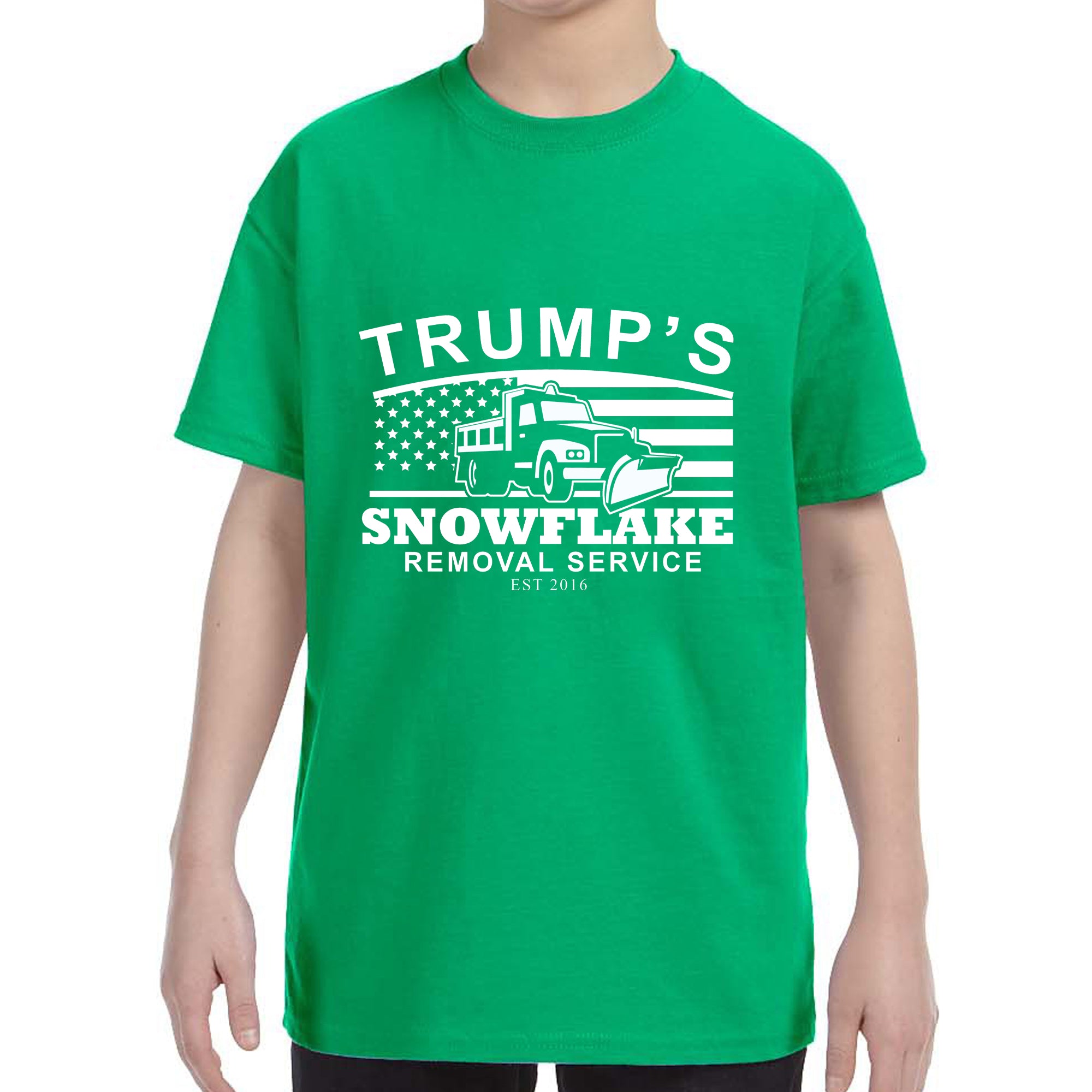 Kid's Trump's Snowflake Removal Service T-Shirt