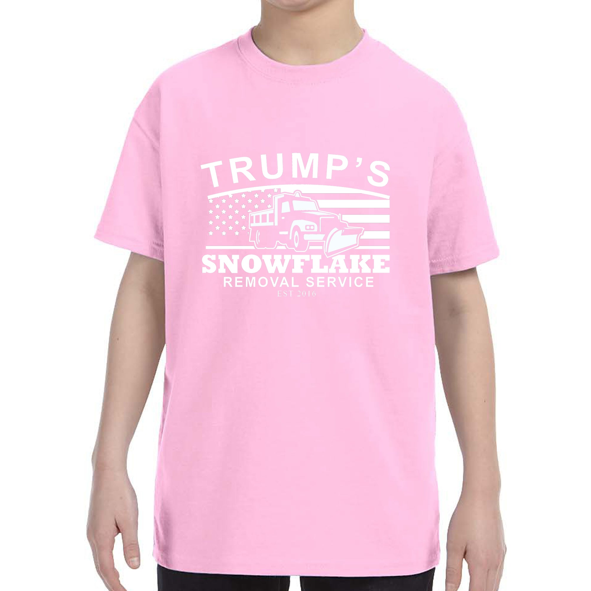 Kid's Trump's Snowflake Removal Service T-Shirt