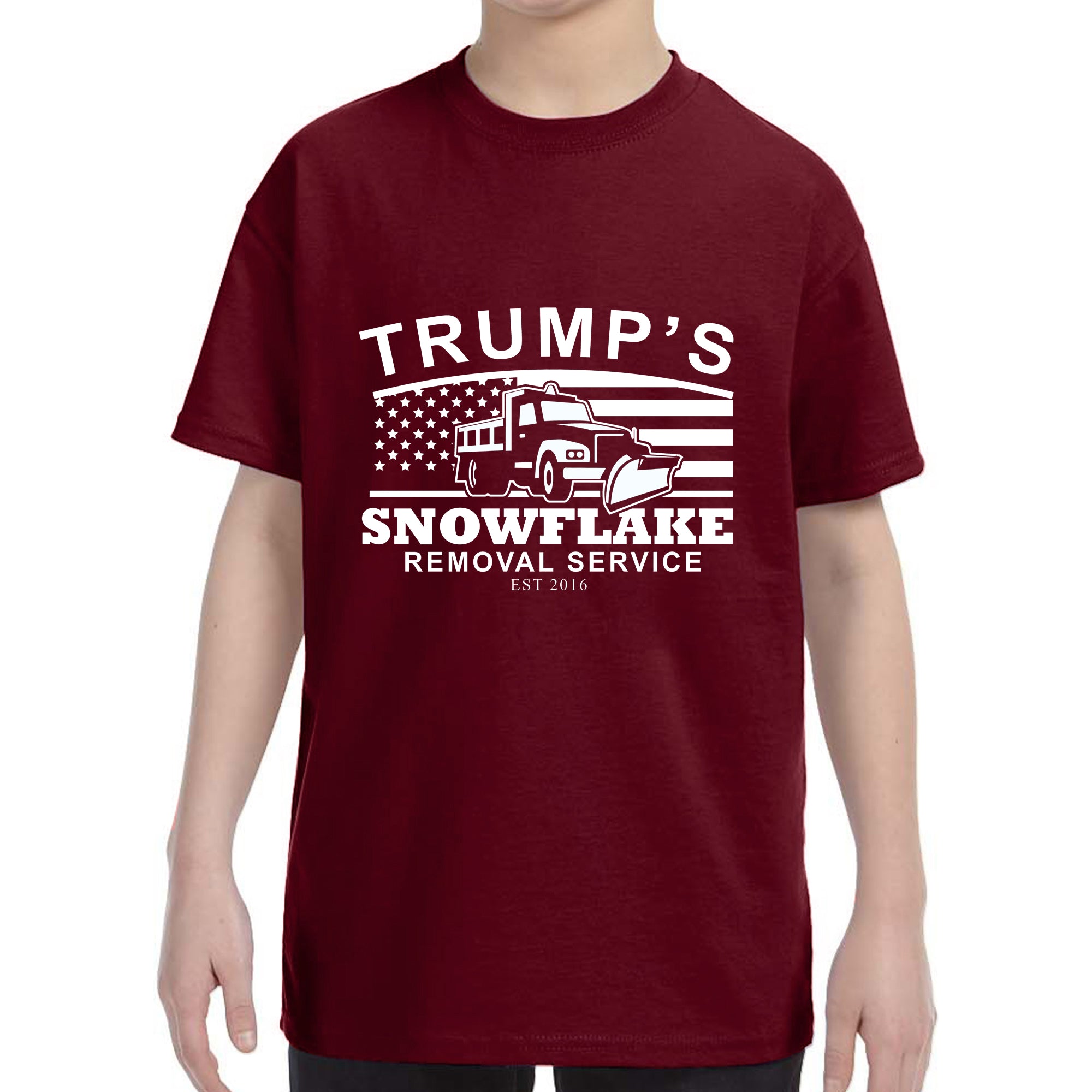 Kid's Trump's Snowflake Removal Service T-Shirt