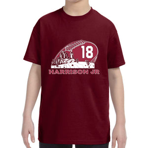 Kid's Harrison Jr 18 Arizona Football Sunset T-Shirt