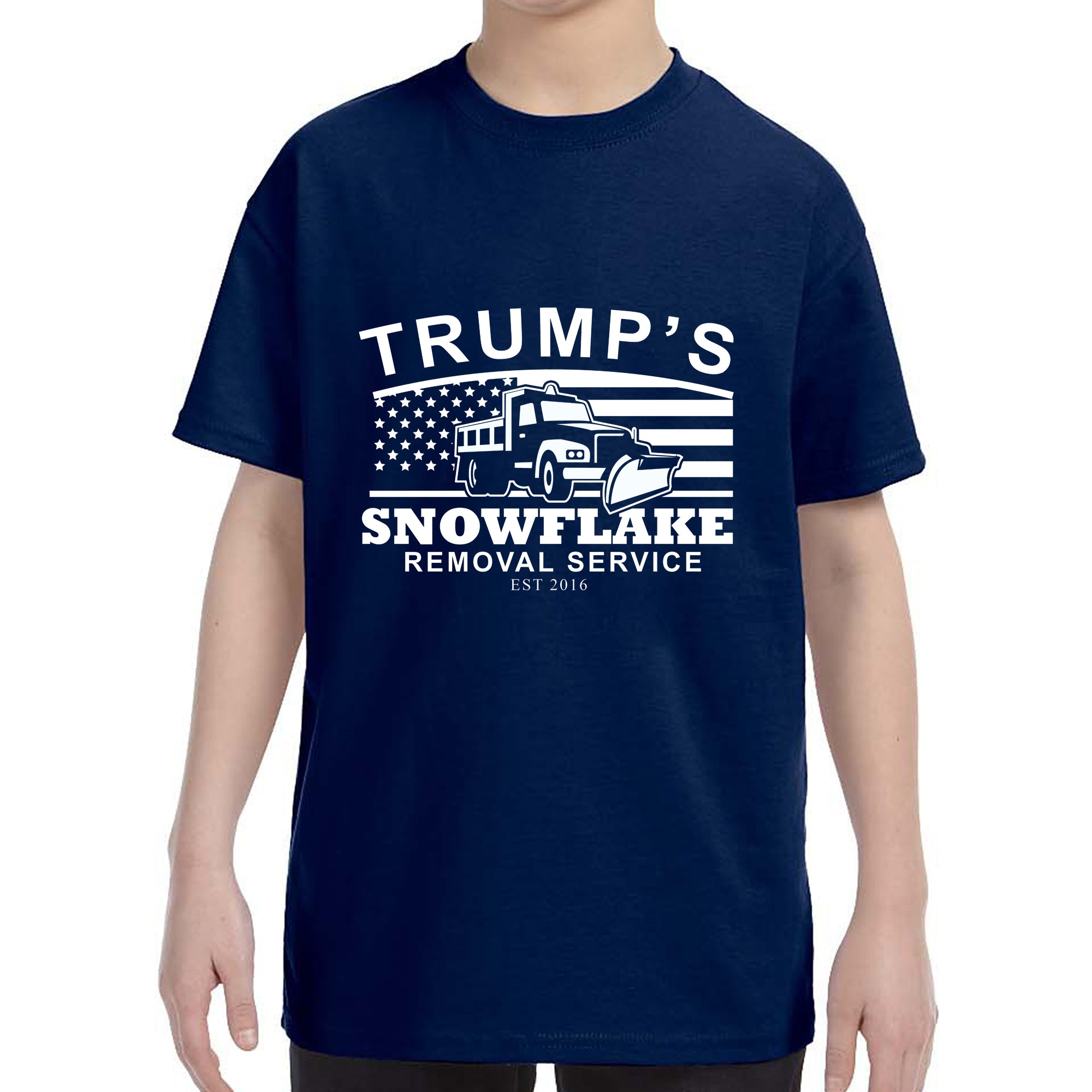 Kid's Trump's Snowflake Removal Service T-Shirt