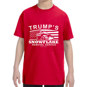 Kid's Trump's Snowflake Removal Service T-Shirt