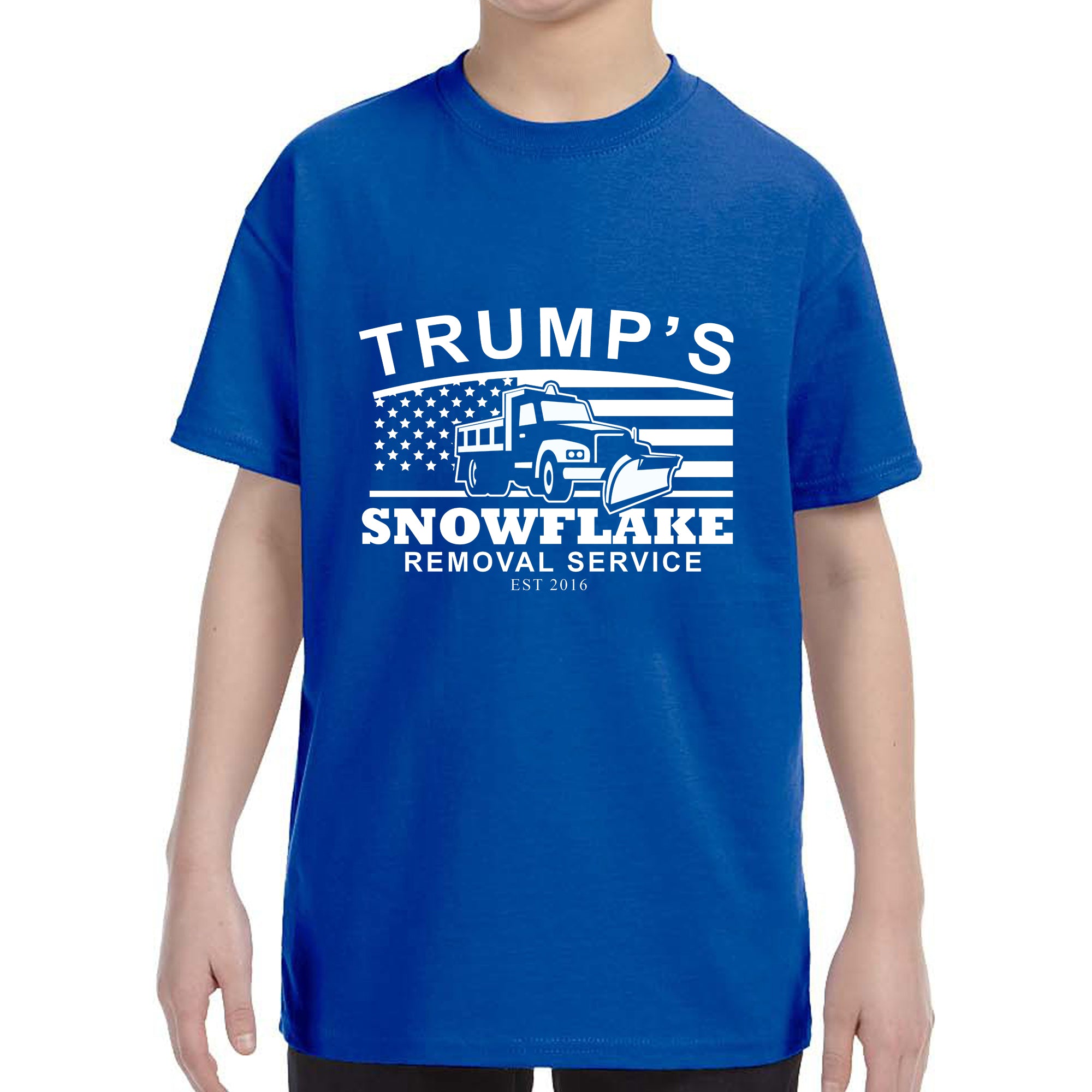 Kid's Trump's Snowflake Removal Service T-Shirt