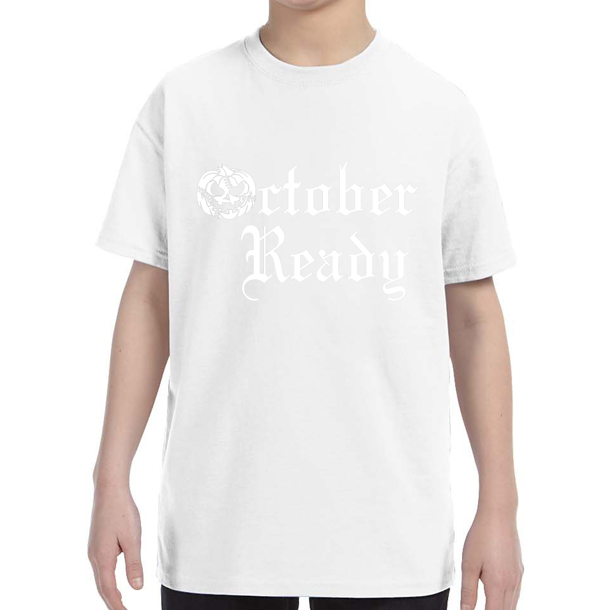 Kid's October Ready Detroit Baseball T-Shirt