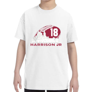 Kid's Harrison Jr 18 Arizona Football Sunset T-Shirt