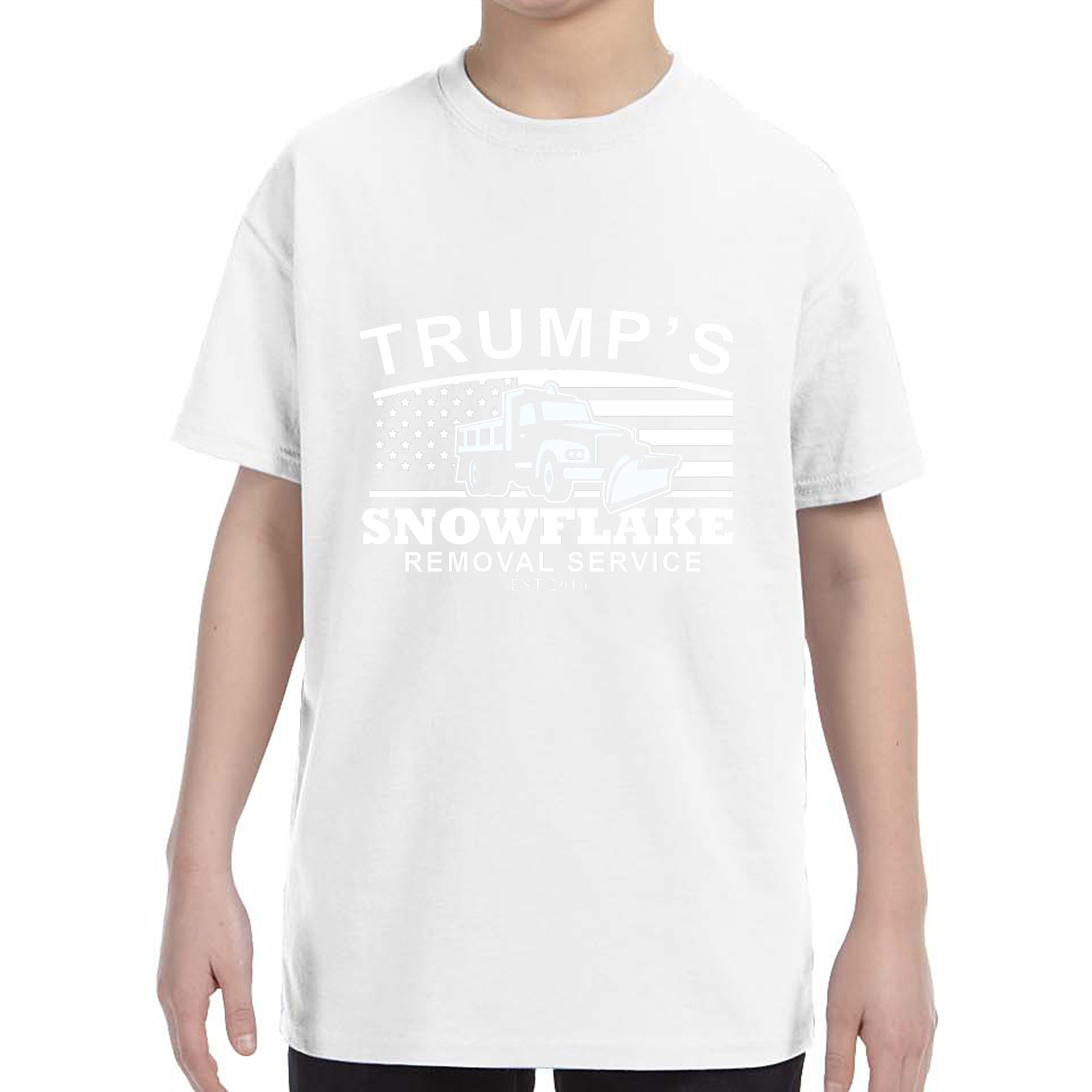 Kid's Trump's Snowflake Removal Service T-Shirt