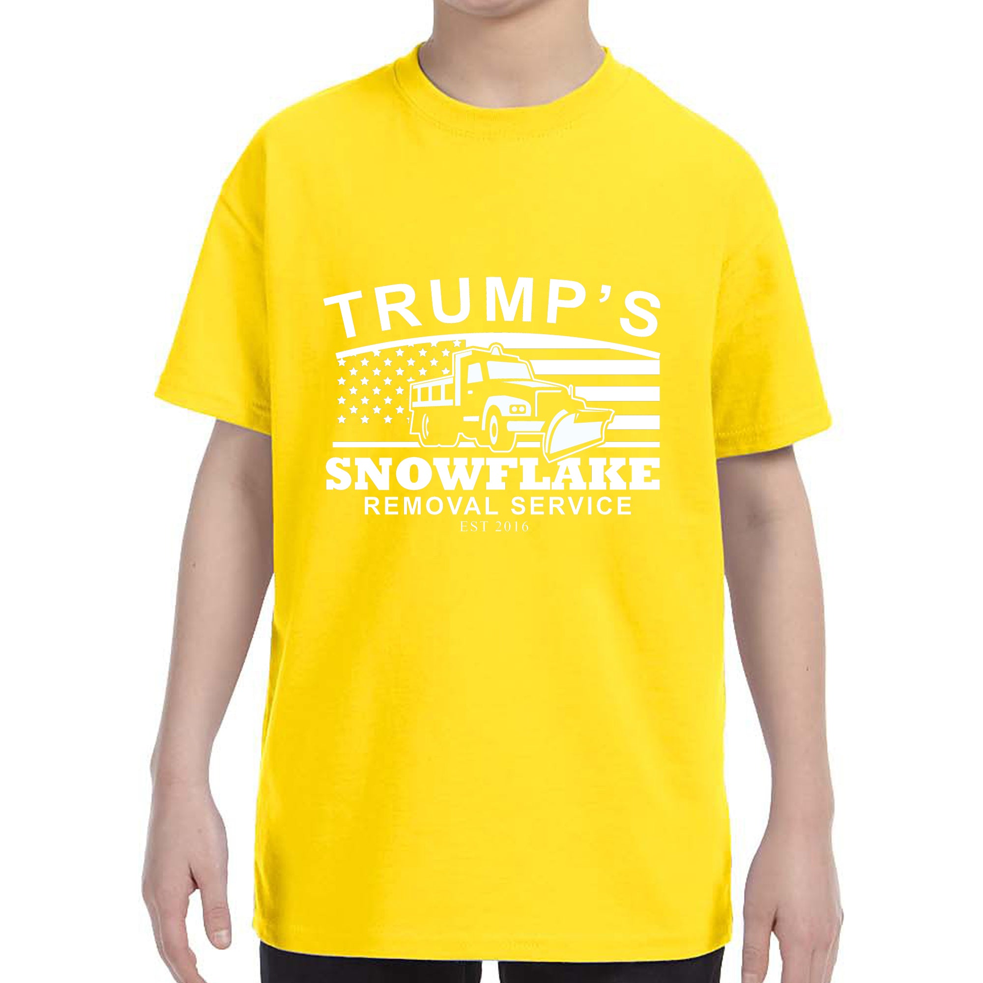 Kid's Trump's Snowflake Removal Service T-Shirt