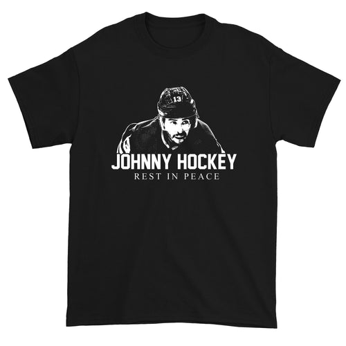 Men's Johnny Hockey RIP Rest In Peace T-Shirt