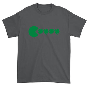 Men's St Patricks Day Funny Goofy Retro Shamrock Eater T-Shirt Shirt Tshirt