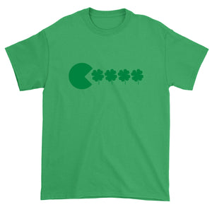 Men's St Patricks Day Funny Goofy Retro Shamrock Eater T-Shirt Shirt Tshirt