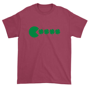 Men's St Patricks Day Funny Goofy Retro Shamrock Eater T-Shirt Shirt Tshirt
