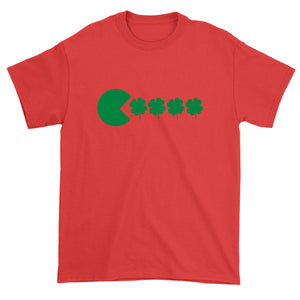 Men's St Patricks Day Funny Goofy Retro Shamrock Eater T-Shirt Shirt Tshirt