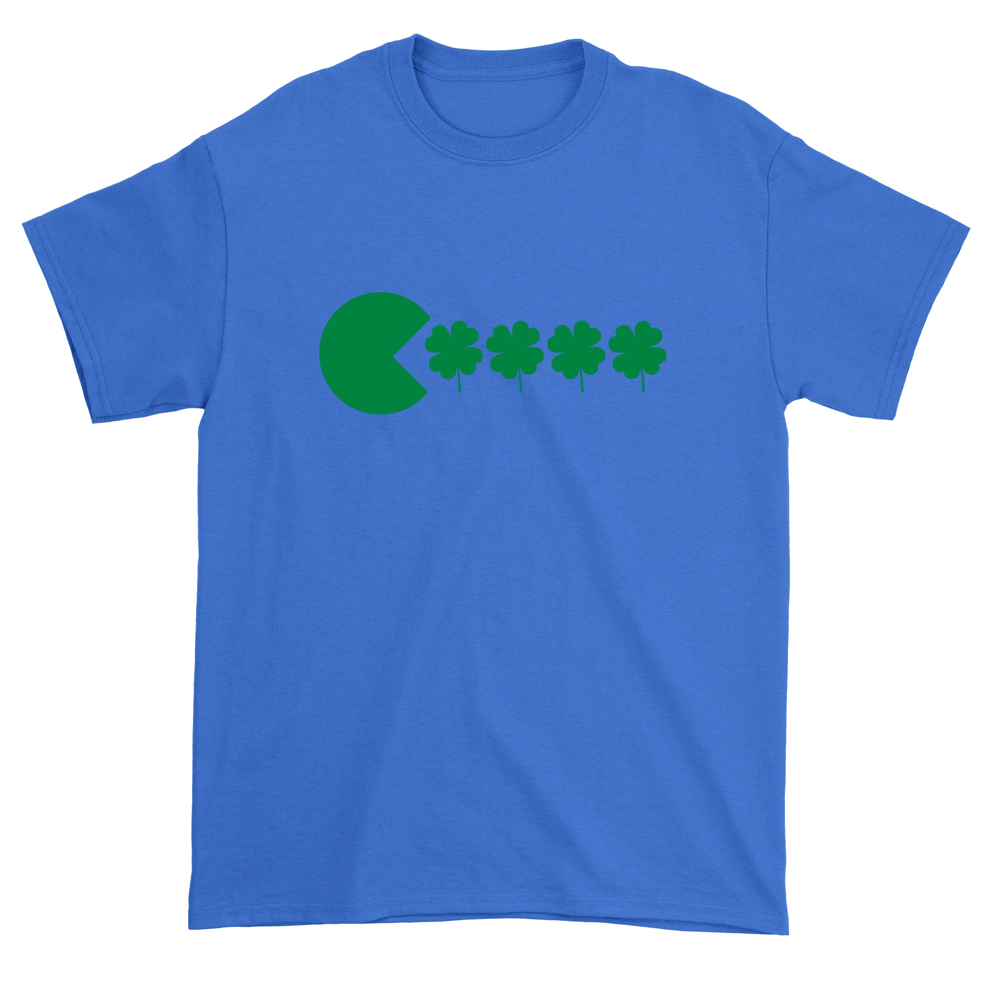 Men's St Patricks Day Funny Goofy Retro Shamrock Eater T-Shirt Shirt Tshirt