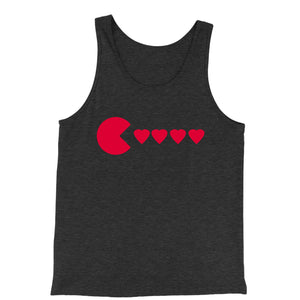 Tank Top Valentines Day Heart Eater Men's Jersey