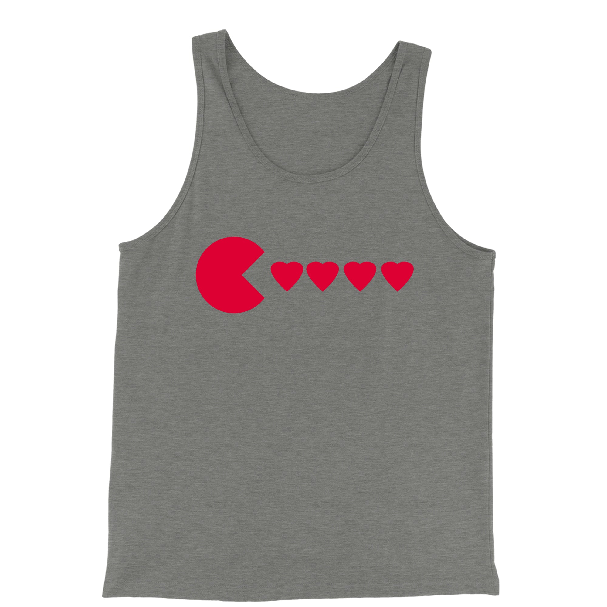 Tank Top Valentines Day Heart Eater Men's Jersey