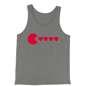 Tank Top Valentines Day Heart Eater Men's Jersey