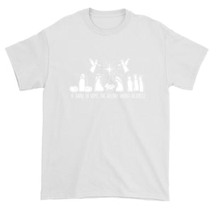 Men's Christmas Nativity Scene A Thrill Of Hope All The Weary World Rejoice T-Shirt