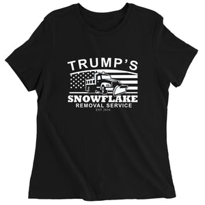 Women's Trump's Snowflake Removal Service T-Shirt