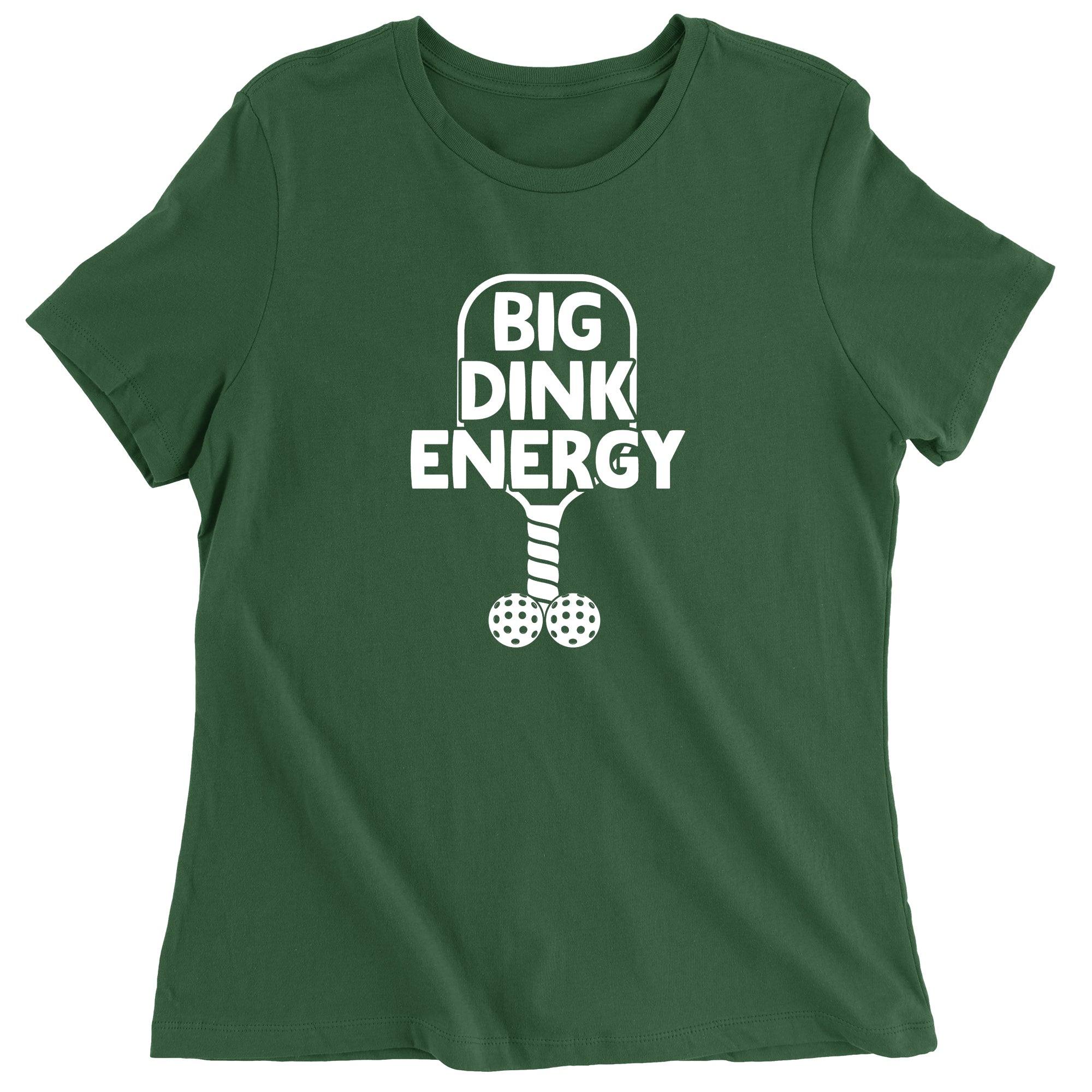 Women's Big Dink Energy Funny Pickleball T-Shirt