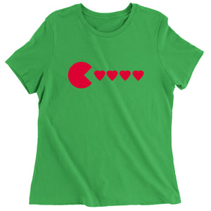 Women's Valentines Day Heart Eater T-Shirt