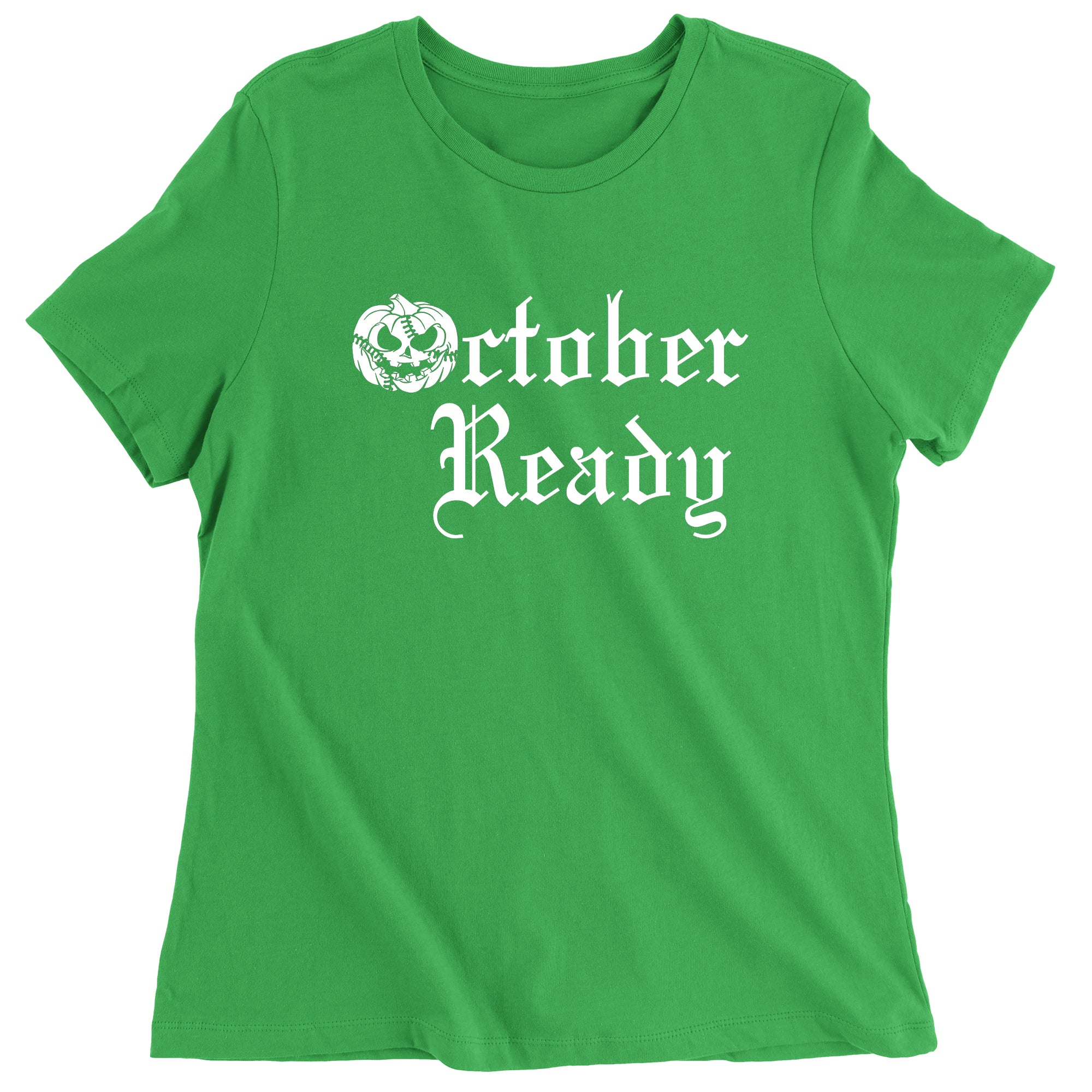 Women's October Ready Detroit Baseball T-Shirt