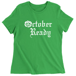 Women's October Ready Detroit Baseball T-Shirt