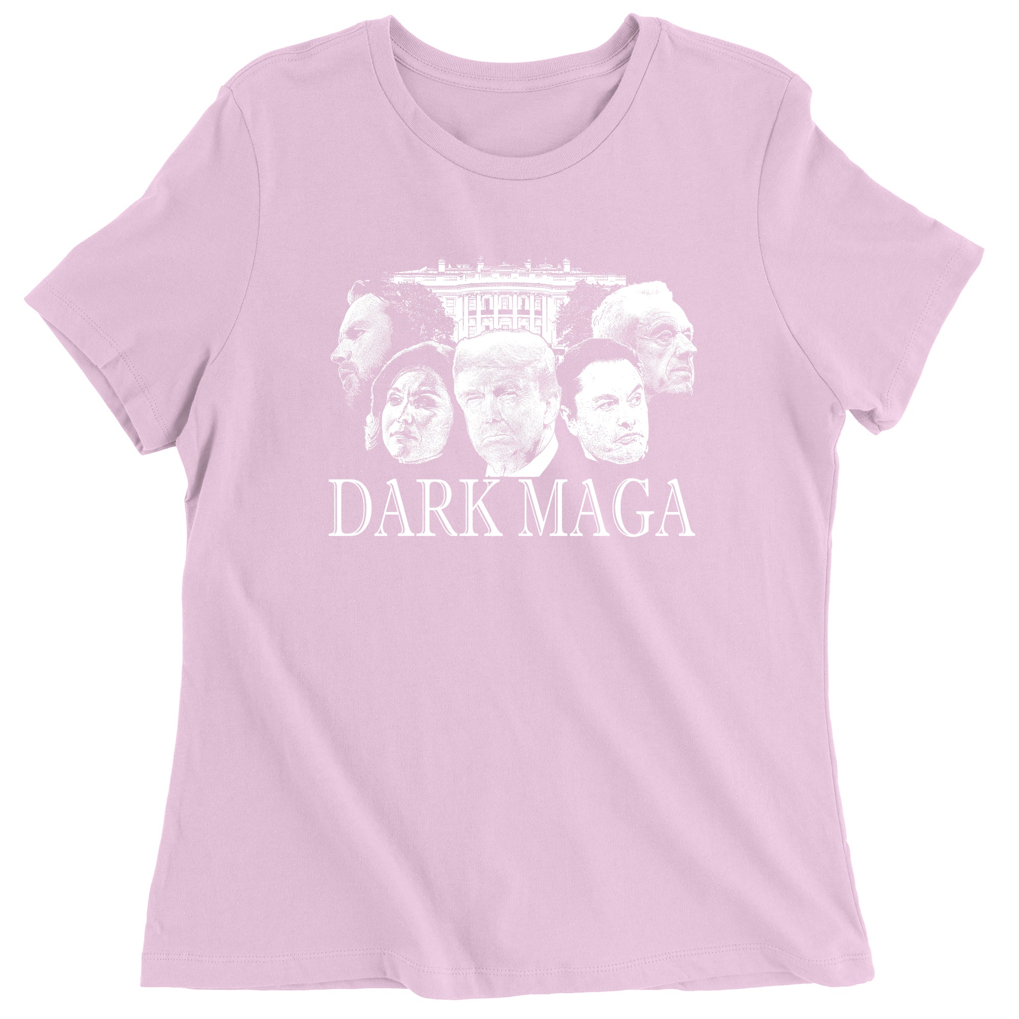 Women's Dark MAGA Trump Elon Vance Tulsi RFK T-Shirt