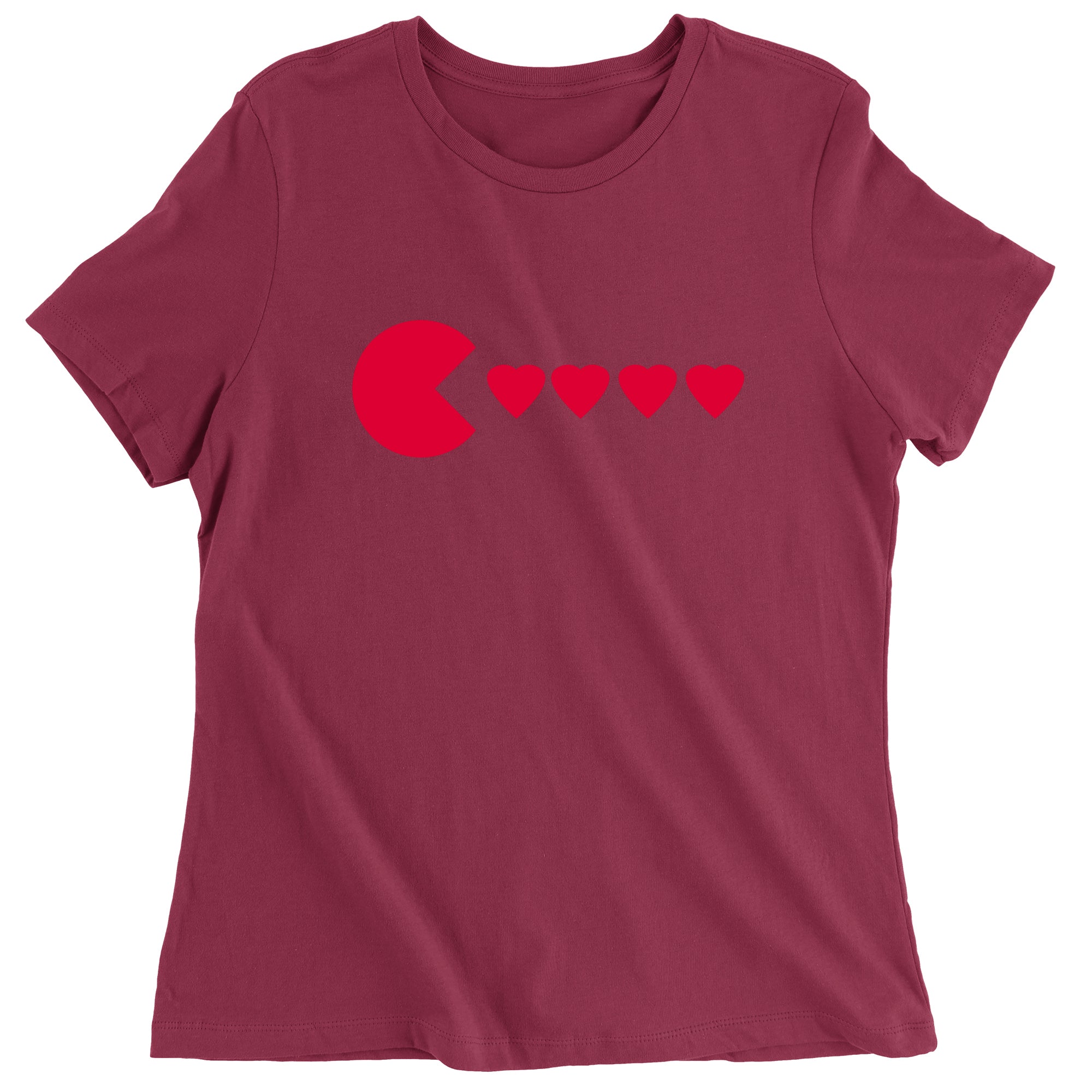 Women's Valentines Day Heart Eater T-Shirt