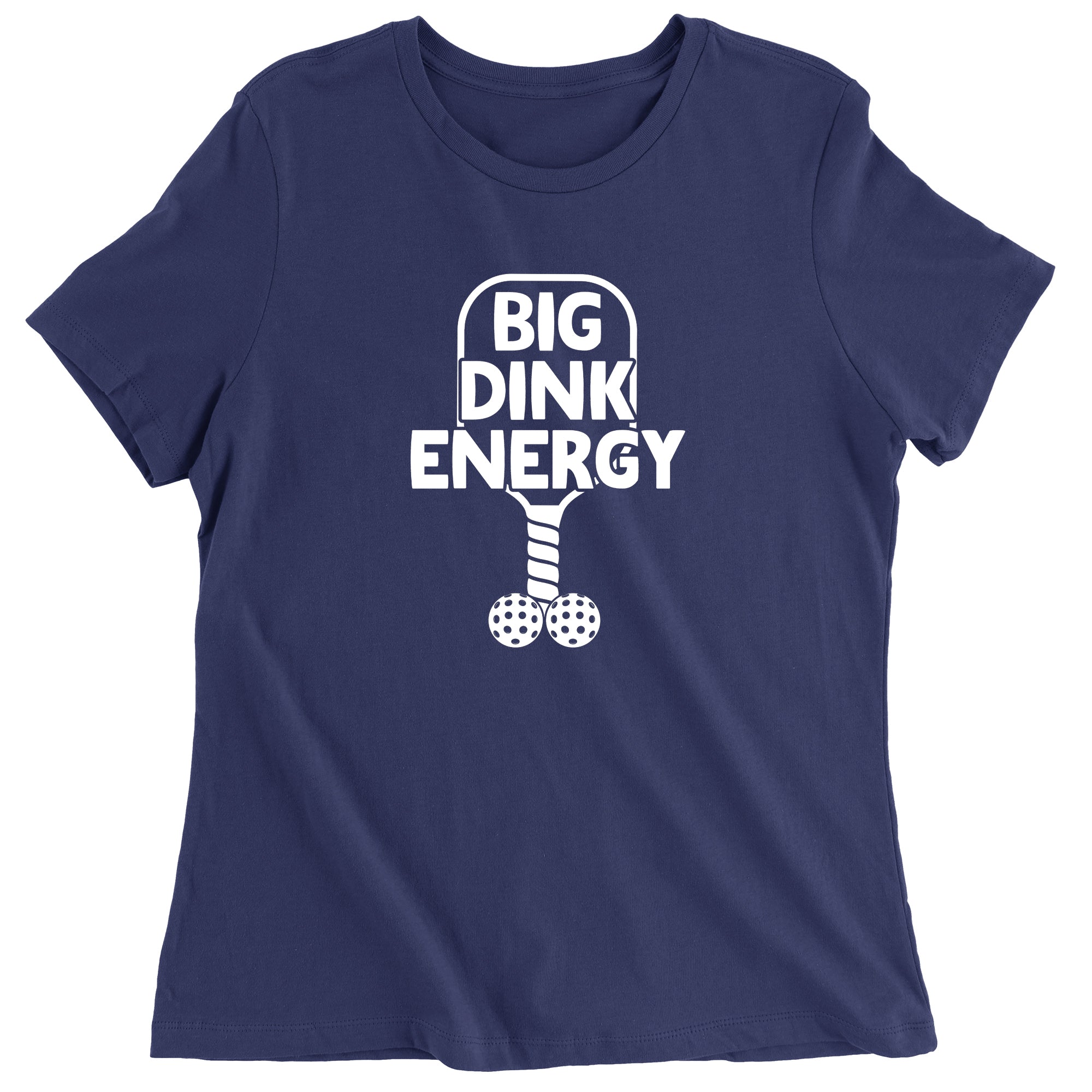 Women's Big Dink Energy Funny Pickleball T-Shirt