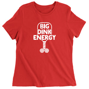 Women's Big Dink Energy Funny Pickleball T-Shirt