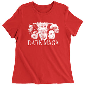 Women's Dark MAGA Trump Elon Vance Tulsi RFK T-Shirt