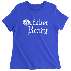 Women's October Ready Detroit Baseball T-Shirt
