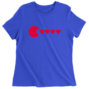 Women's Valentines Day Heart Eater T-Shirt