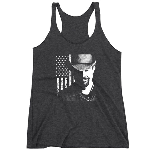 Racerback RIP Toby Ladies Tank Top