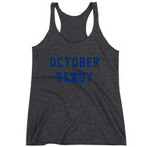 Racerback October Ready Philly Baseball Ladies Tank Top