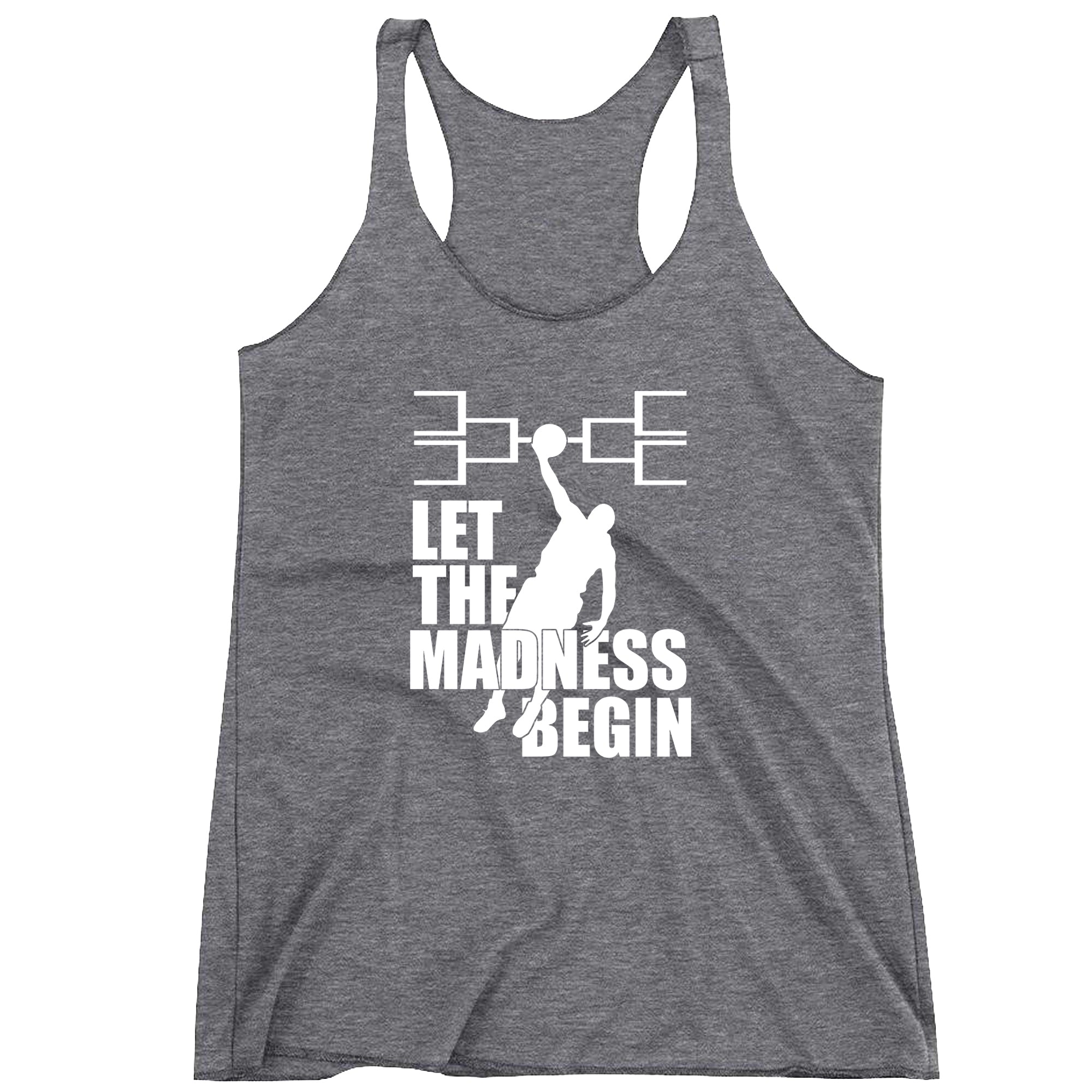 March to College Basketball Madness Women's Racerback Tank