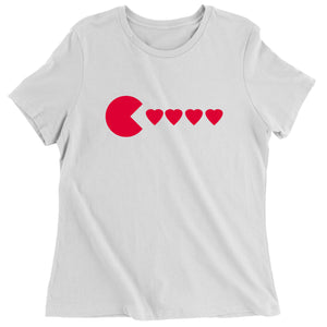 Women's Valentines Day Heart Eater T-Shirt