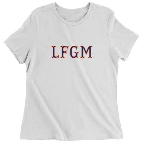 Women's LFGM NY Baseball T-Shirt