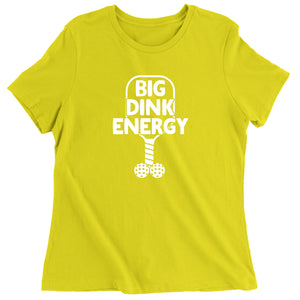 Women's Big Dink Energy Funny Pickleball T-Shirt